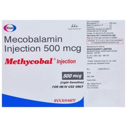 Mecobalamin 500mcg (Methycobal) Injection