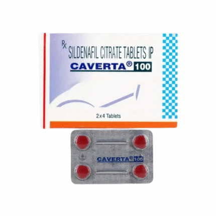 Caverta 100mg (Sildenafil) Tablets