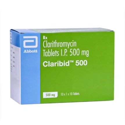 Clarithromycin 500mg (Claribid) Tablets