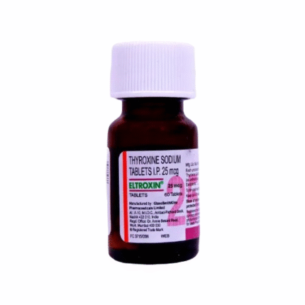 Thyroxine 25mcg (Eltroxin) Tablets