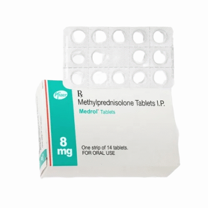 Medrol 8mg (Methylprednisolone) Tablets