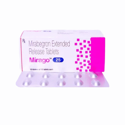 Mirabegron 25mg (Mirago) Tablets