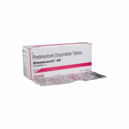 Prednisolone 40mg (Omnacortil) Tablets