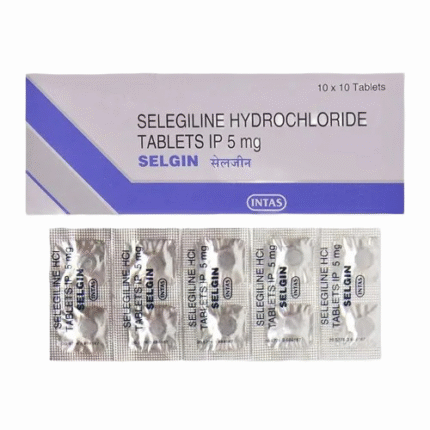 Selegiline Hydrochloride 5mg (Selgin) Tablets