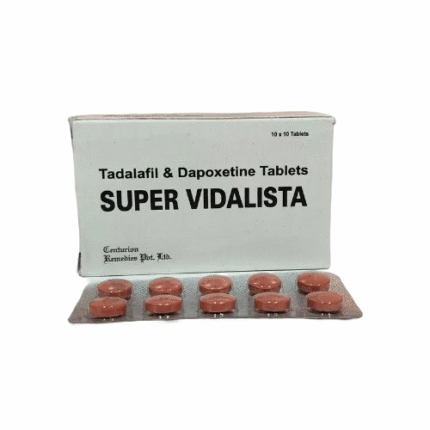 Super Vidalista (Tadalafil & Dapoxetine) Tablets