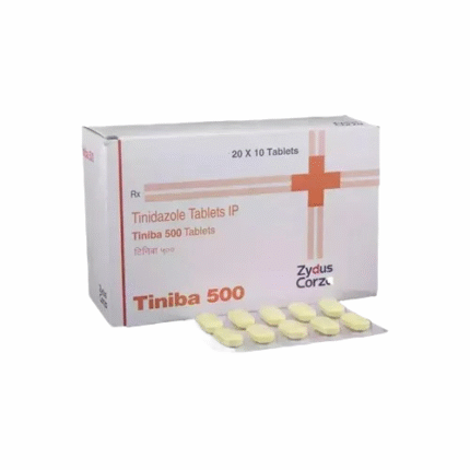 Tinidazole 500mg Tiniba Tablets