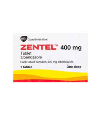 Albendazole 400mg Zentel Tablets