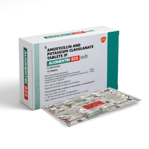 Augmentin 625mg Duo (Amoxycillin & Potassium Clavulanate) Tablets