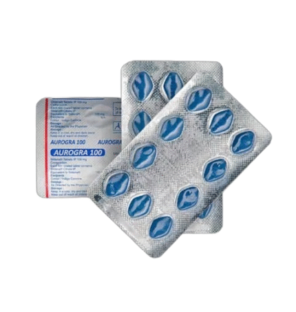 Aurogra 100mg (Sildenafil) Tablets