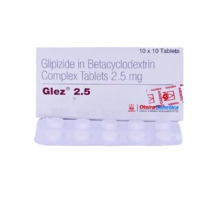 Glipizide 2.5mg (Glez) Tablets