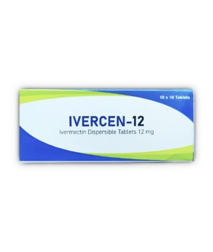 Ivermectin 12mg Tablets (Ivercen 12)