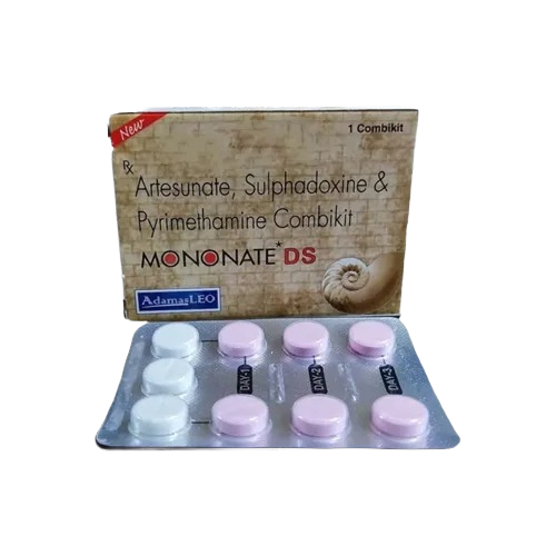 mononate-ds.jpg (1) Mononate DS (Artesunate, Sulphadoxine & Pyrimethamine) Combikit