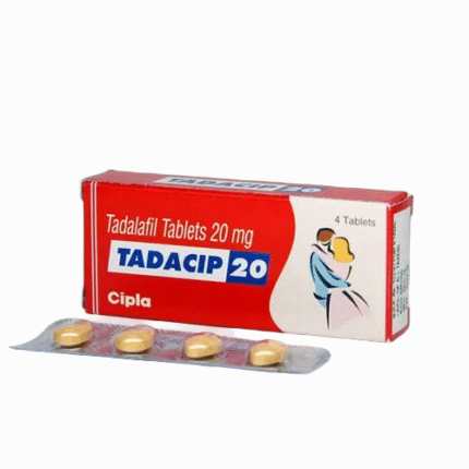 Tadacip 20mg (Tadalafil) Tablets