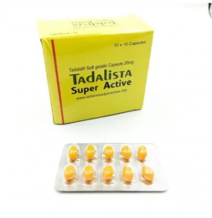 Tadalista Super Active (Tadalafil) Capsules