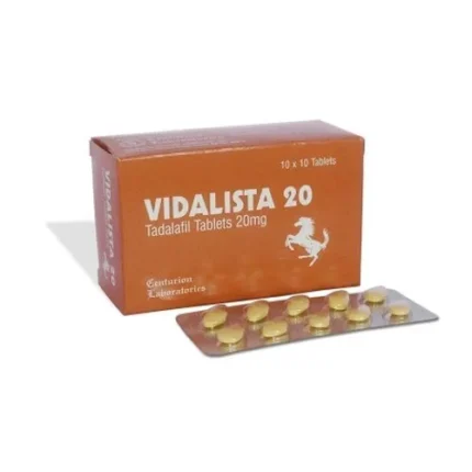 Vidalista 40mg (Tadalafil) Tablets